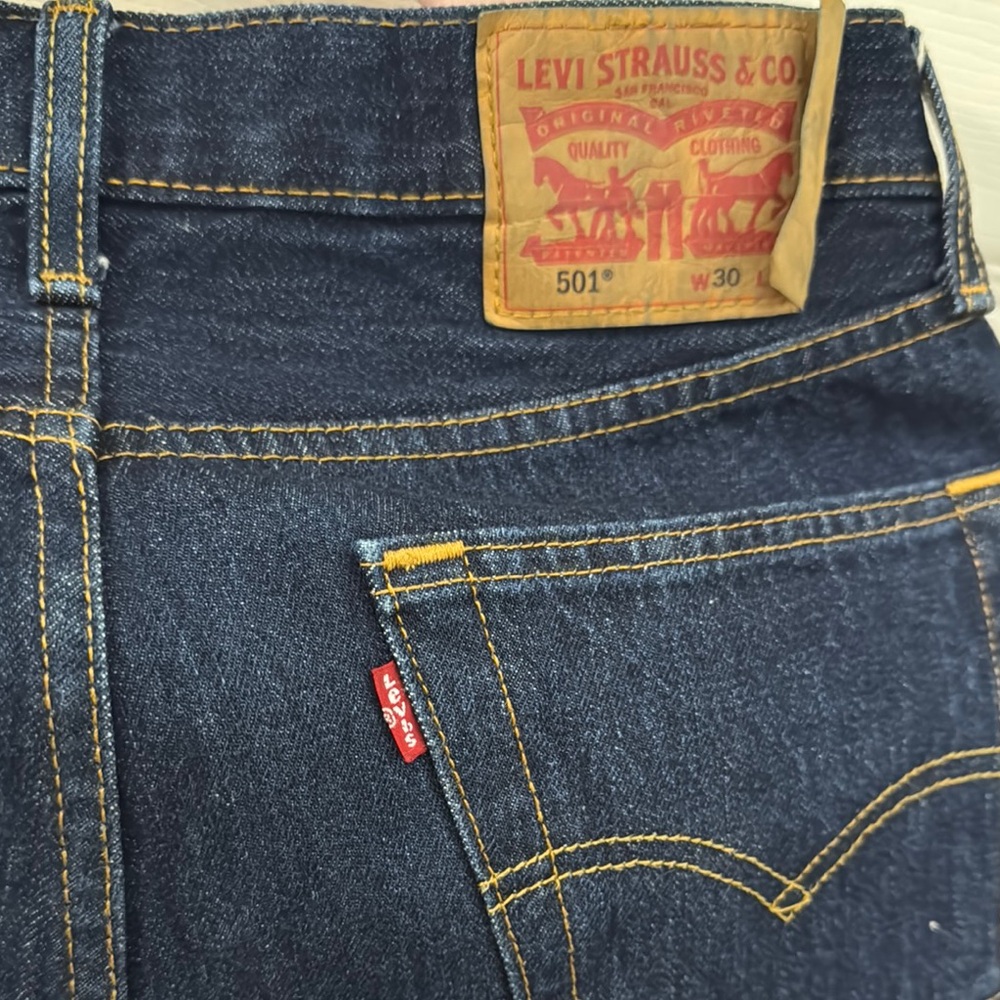 Levi's Blue Straight Jeans Classic Style - New without Tags